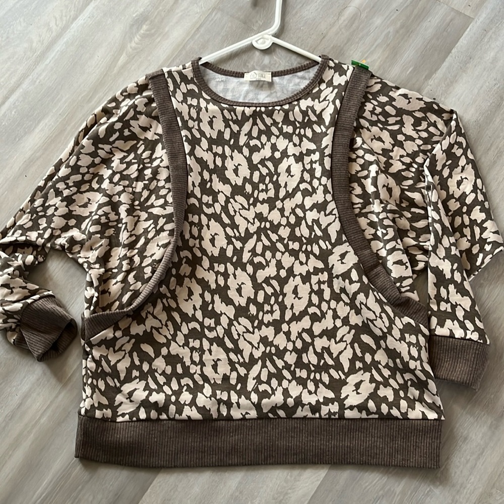 Sweatshirt animal print